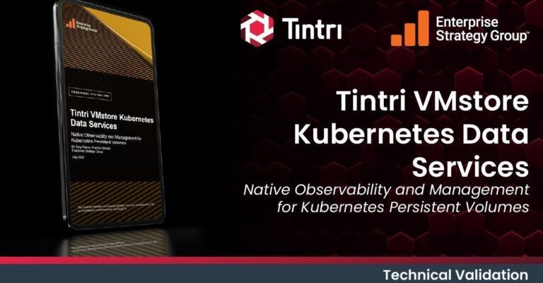 ESG Technical Validation：「Tintri VMstore Kubernetes データサービス ...
